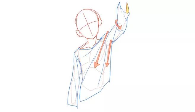 油画衣服的褶皱怎么画,衣服的褶皱怎么画图片