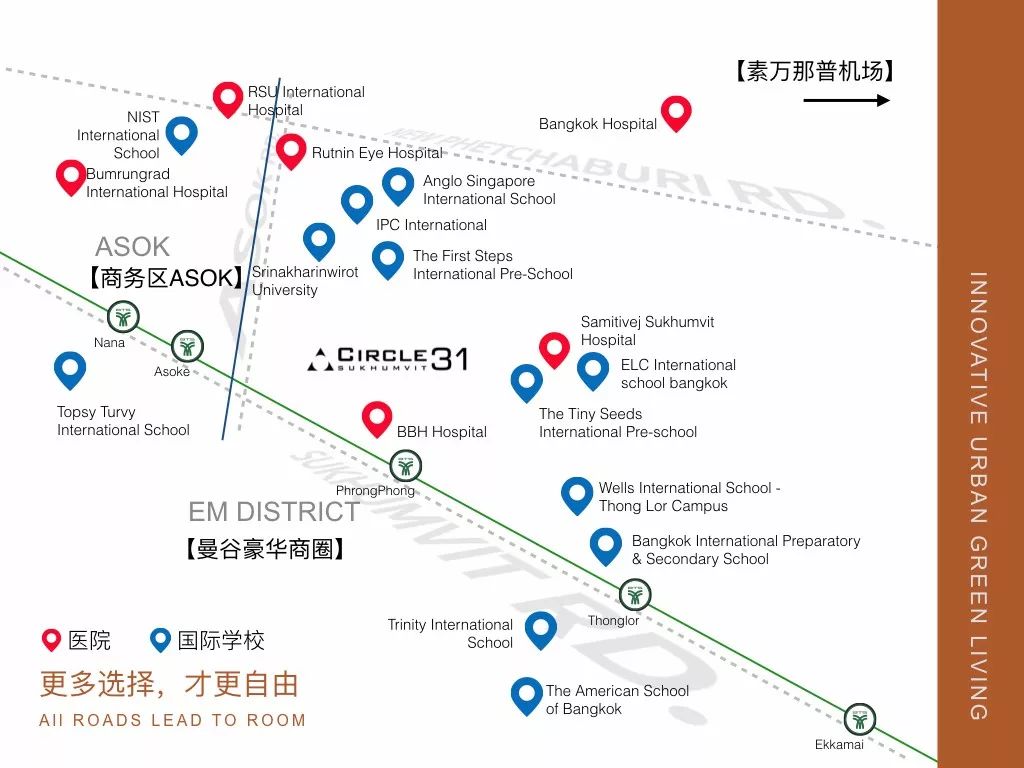 曼谷circle地产,曼谷circle公寓