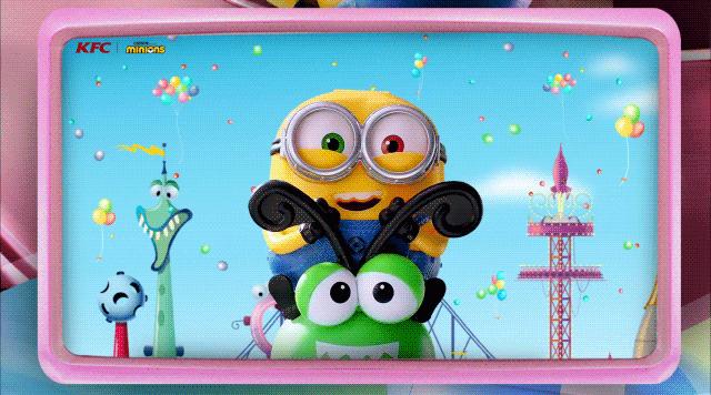 惊喜61所有厦门人去了肯德基都哈哈哈笑不停!原来是小黄人和龚俊