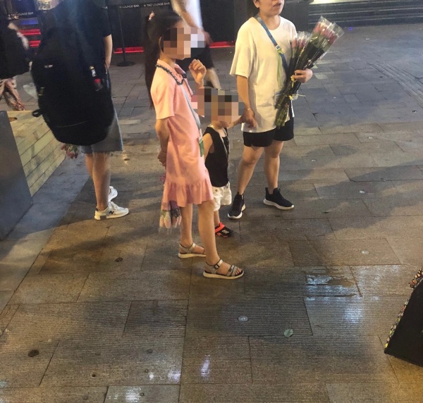 强迫幼童卖花事件后续,幼童被强迫卖花