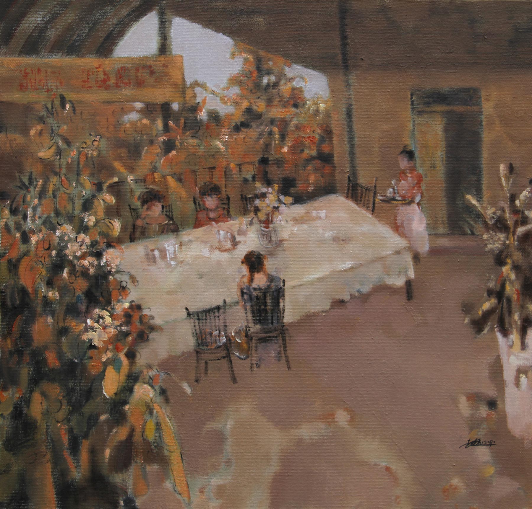 李猛油画成都展,李猛油画风景作品欣赏