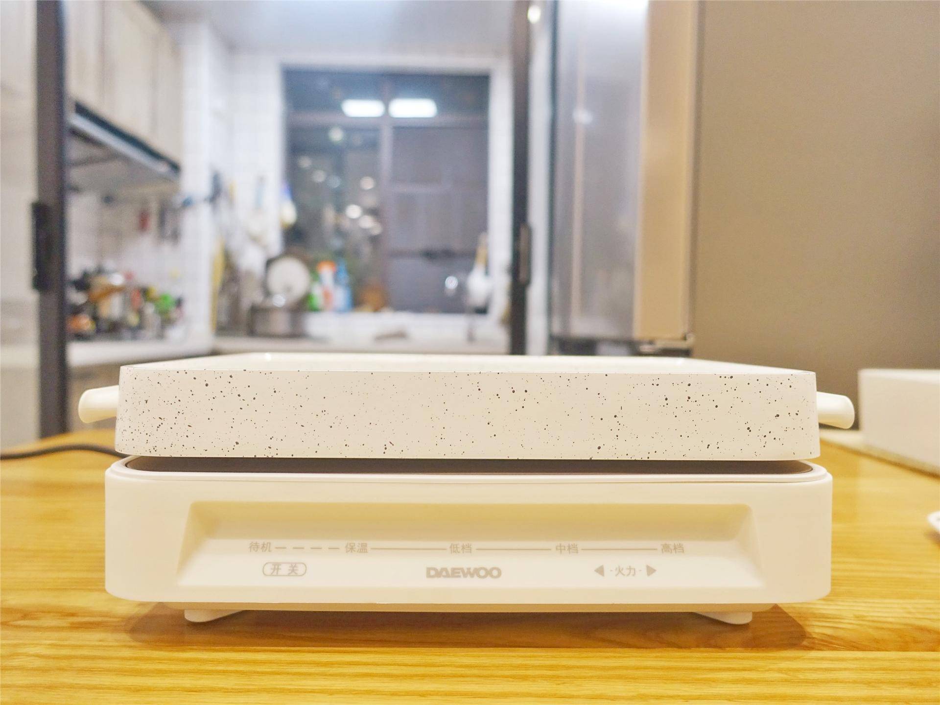 大宇料理锅测评,大宇daewoo聚嗨锅料理盘