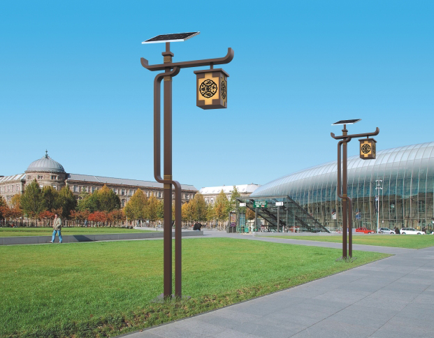 太阳能庭院灯的工作原理和特点,太阳能接电两用庭院灯是什么原理