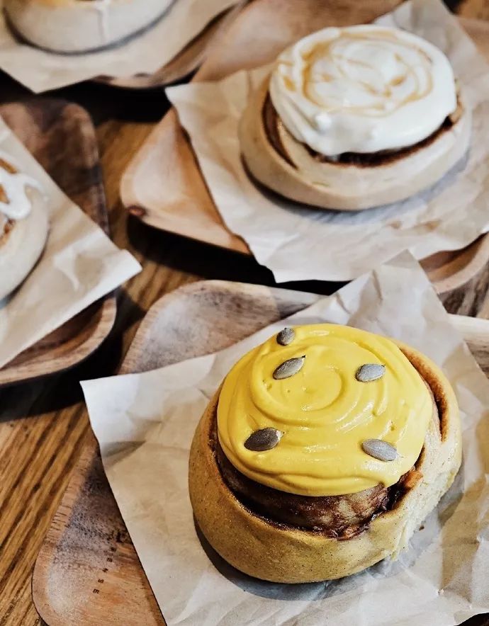 花椒、蛋烘糕和肉桂,对头,这里是咖啡店