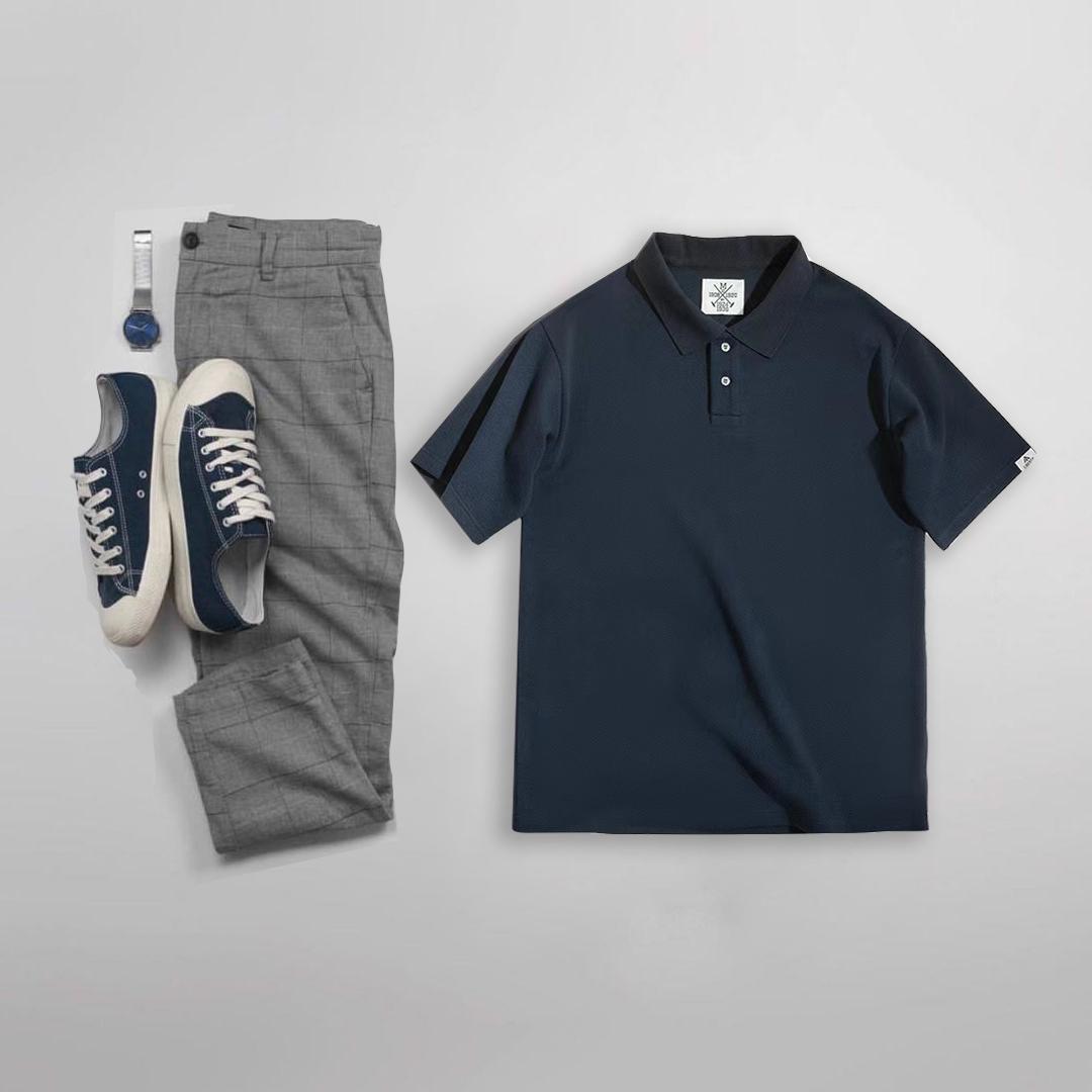 夏日男士衬衫穿搭,中青年男士夏日穿搭