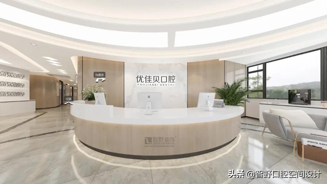牙科简约装修图实景图,牙科装修效果视频