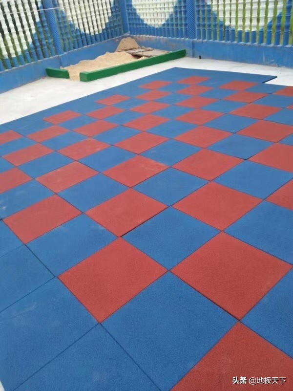 室外滑滑梯橡胶地垫,户外橡胶防滑防水减震地垫