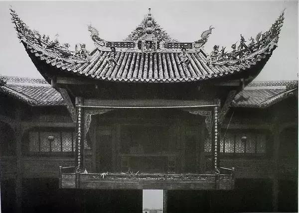 100年前中国风景建筑老照片,两亿多年前的景观