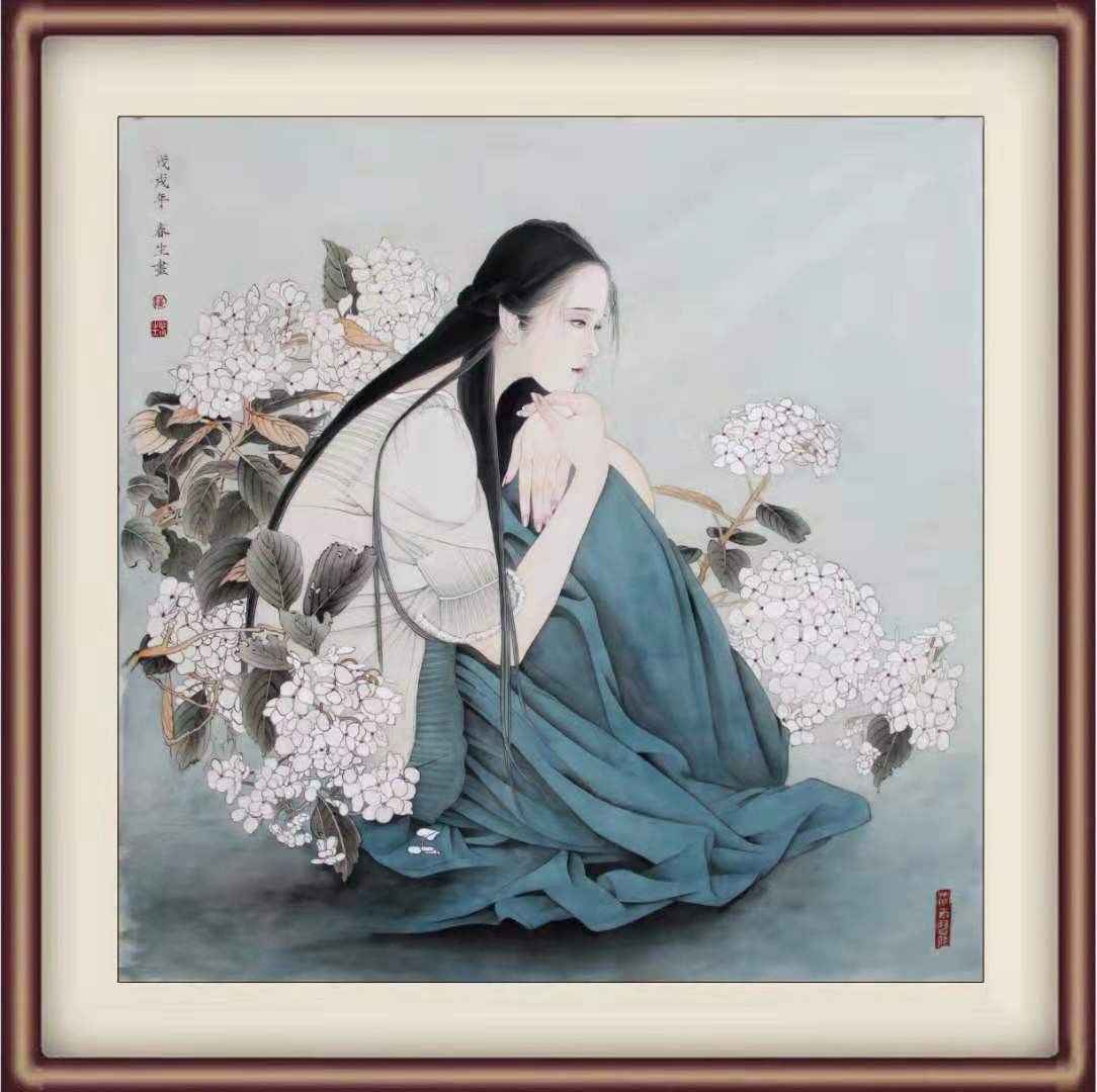 工笔画家陈春生访谈录,工笔画家陈春生