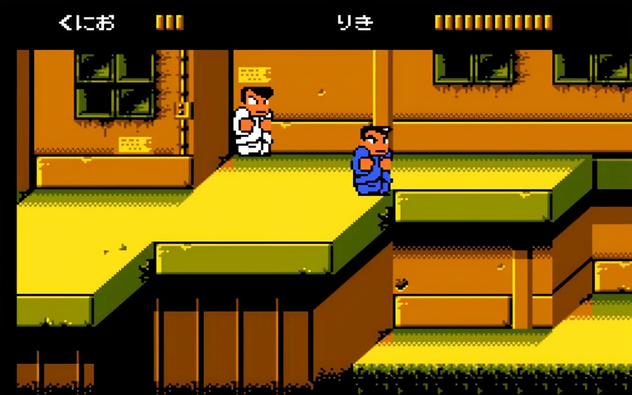 热血物语冷锋学校开门之后怎么走,热血物语中冷峰学园怎么进入