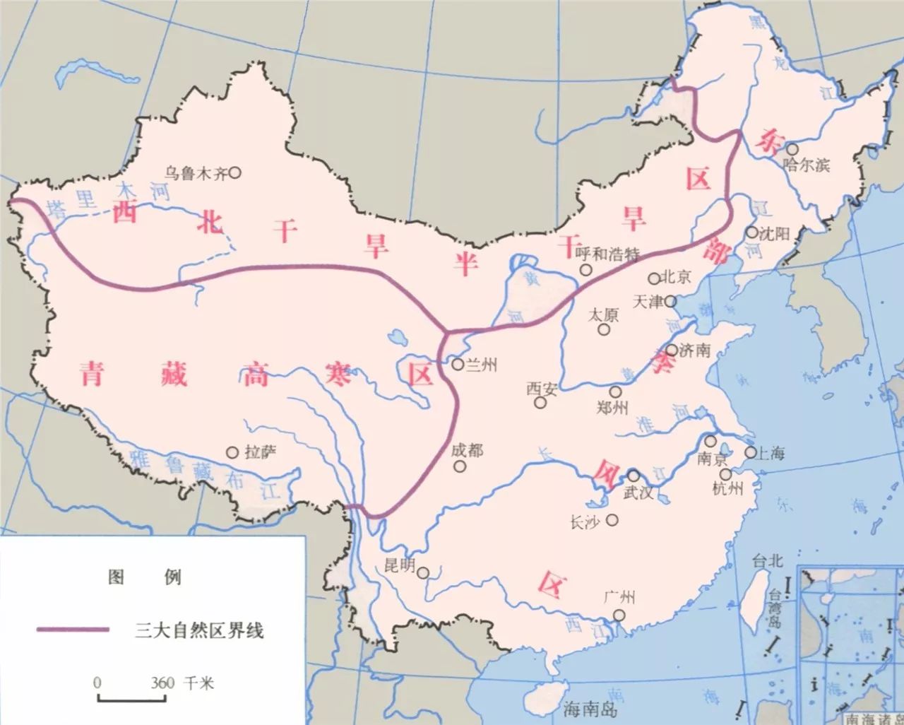 山河图全景图高清大图,中国壮美山河全景图
