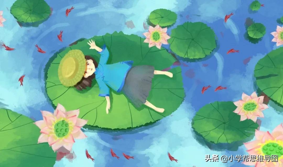 描写夏天的好词好句好段结尾,积累描写夏天的好词好句