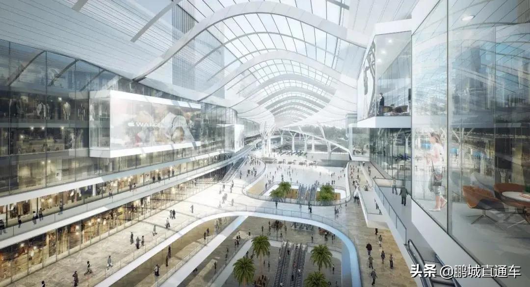 西丽综合交通枢纽开工,西丽综合交通枢纽设计方案