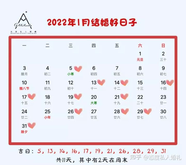 2022年十一最佳的结婚吉日一览表,怎样挑选2020年结婚的吉日