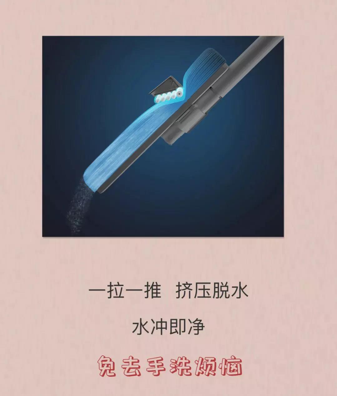 免手洗胶棉拖把9.99,家居好物懒人免手洗胶棉拖把