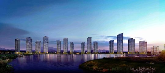 天府新区又新出一个网红楼盘,天府新区首创禧瑞锦江楼盘