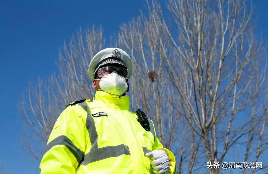 抗击疫情公安坚守,合阳公安局治安大队赵旭东