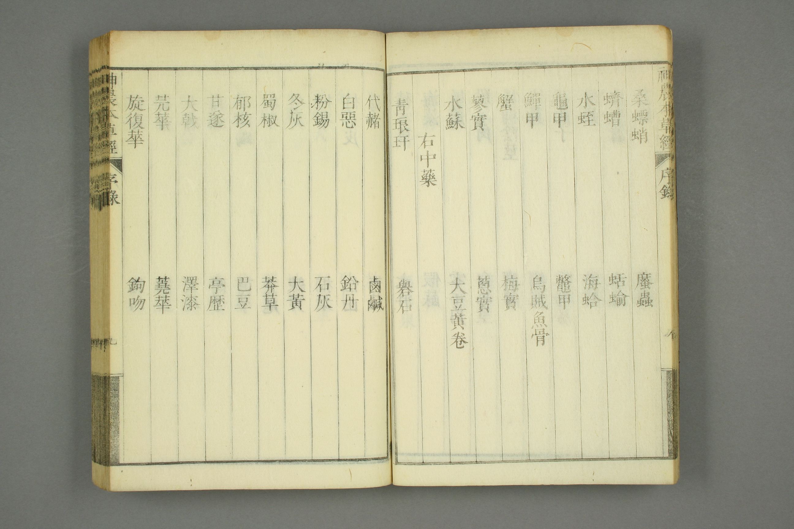 古本神农本草经的古图片,神农本草经原书图片