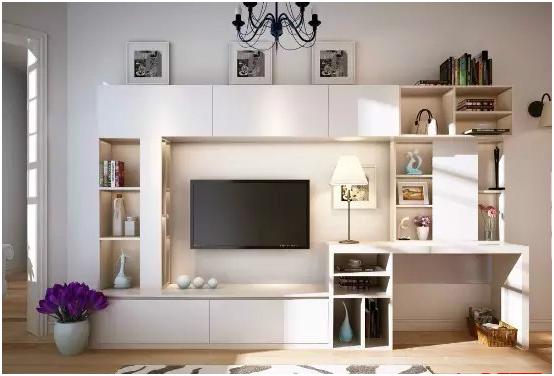 电视柜预留口尺寸,悬空电视柜中间要不要留孔