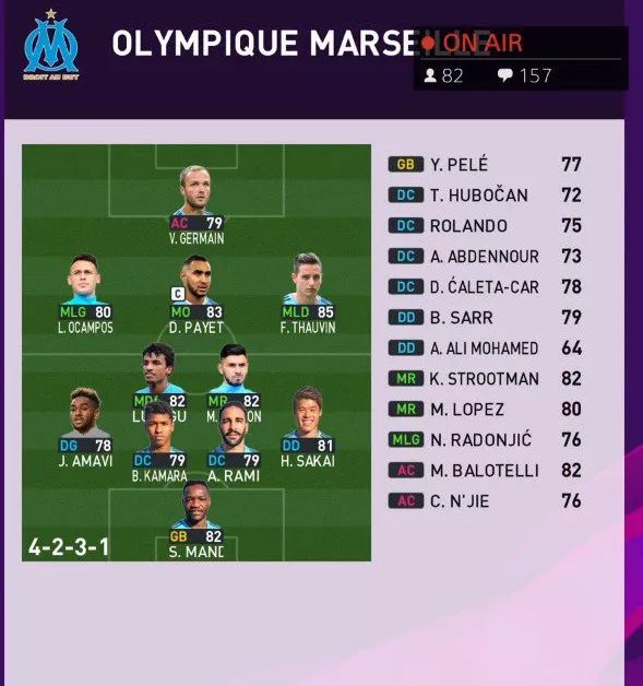 法甲巴黎球员阵容最新,巴黎马赛雷恩