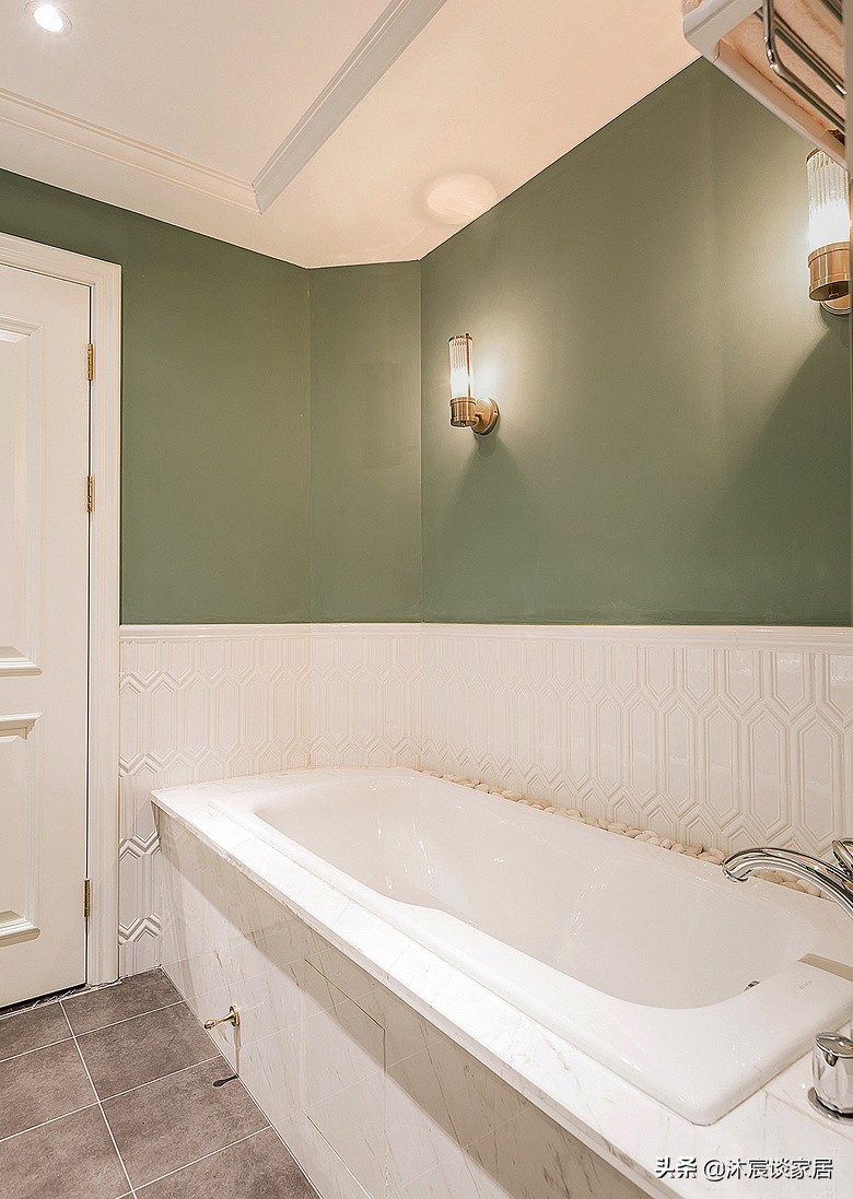 入门现代美式大气高端玄关,夫妻俩简单毛坯房装修