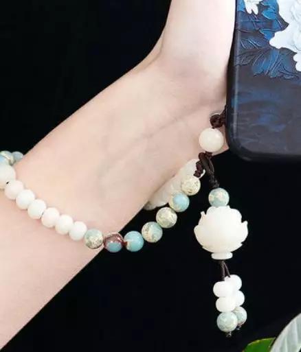 简单好看手机挂绳,好玩好看的纯手工中国风手机挂绳