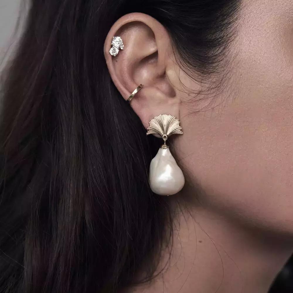 选耳环技巧,选适合自己的耳环