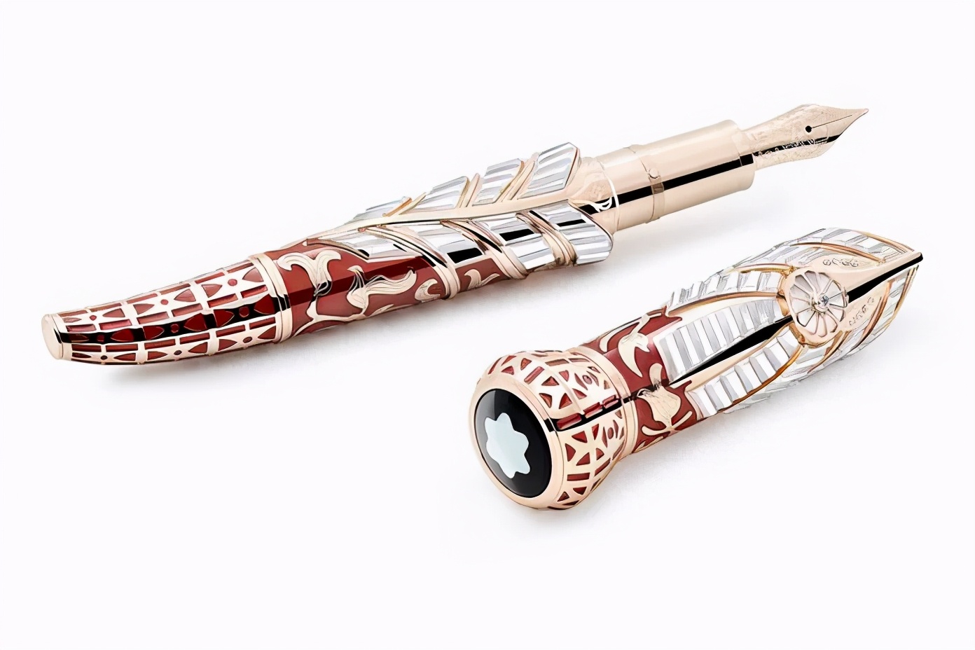 价值200万，以康熙、长城、泰姬陵作为创作灵感的笔长什么样？