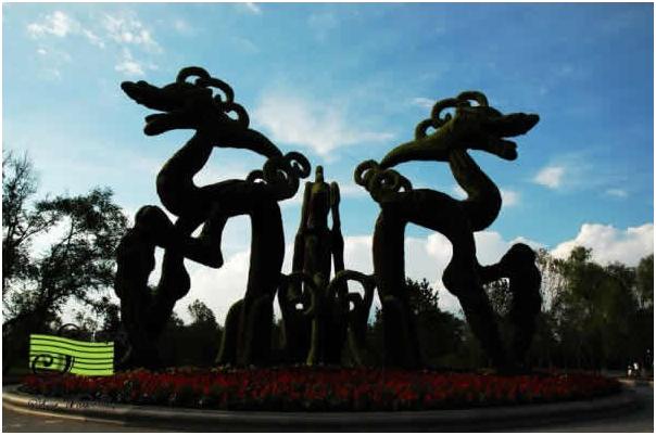 哈尔滨太阳岛冰雕,哈尔滨太阳岛雪景