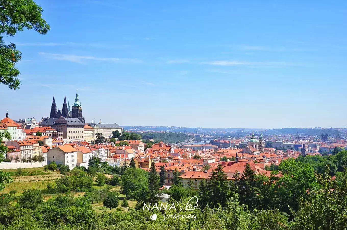 布拉格拍全景最佳位置,布拉格游览地图