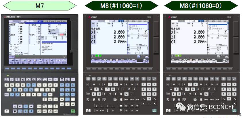 三菱数控系统M80M800其他新功能及新HMI操作介绍