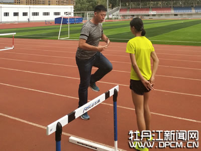 孙健,支撑雪城短跨领跑全省的好教练