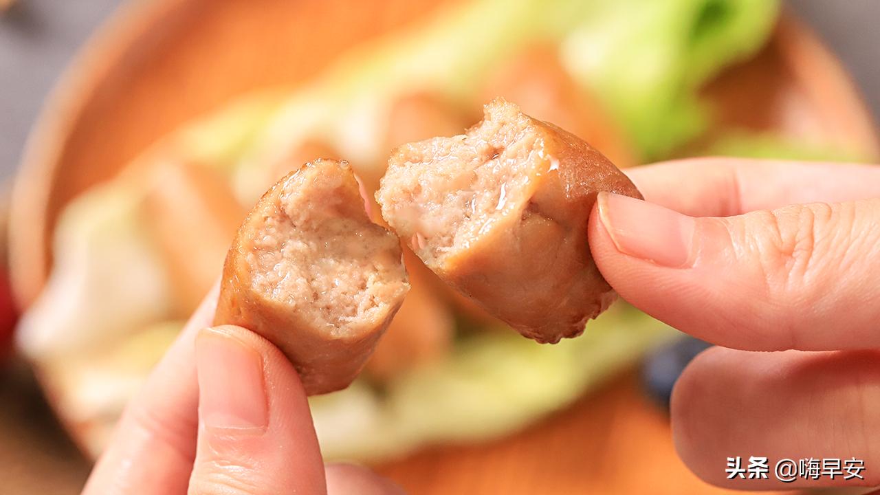 怎么自制纯肉烤肠,自制烤肠肉味十足吃着还放心