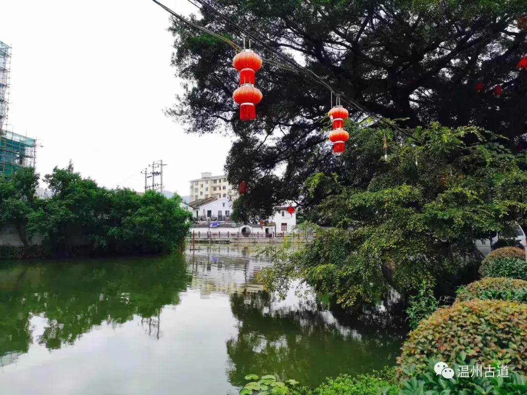 千年古村平阳县鸣山村古城夜景,平阳昆阳鸣山古村落