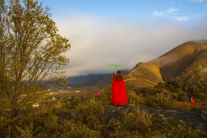 川西的绝美风光,新都桥光影世界