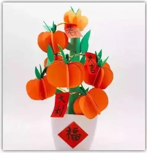 幼儿园新年手工制作大全创意,2022新年画创意手工幼儿园