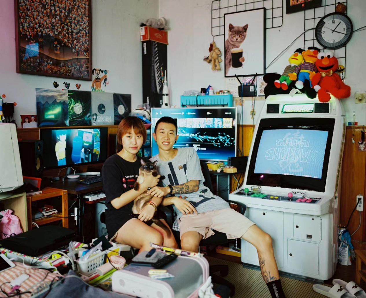 中国小伙和日本姑娘另类的街机人生，游戏成为他们的红娘