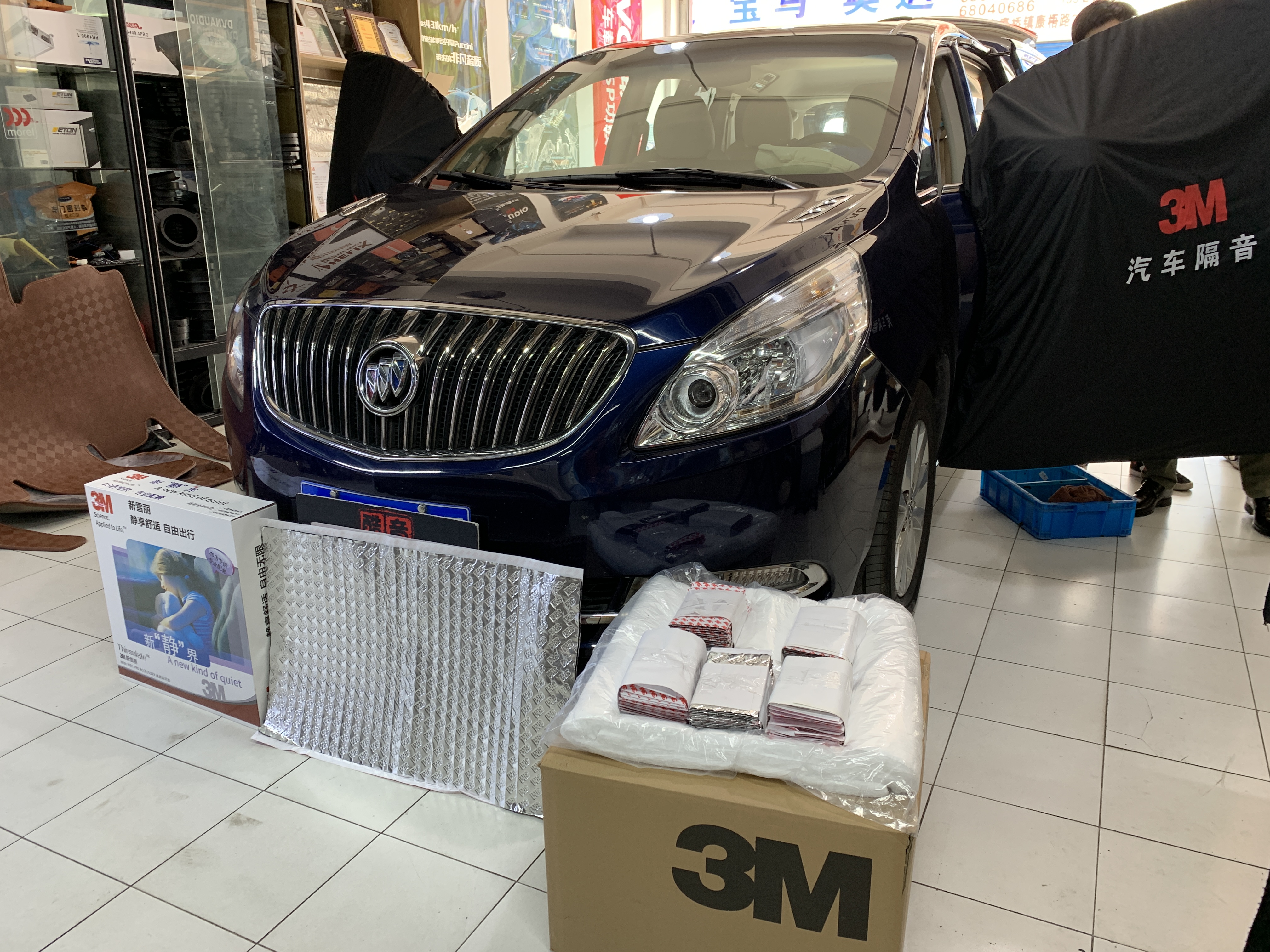 北京别克gl8隔音改装,上海别克gl8隔音