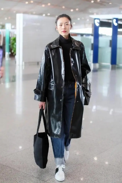 刘雯超a穿搭,身高168体重114穿搭刘雯风