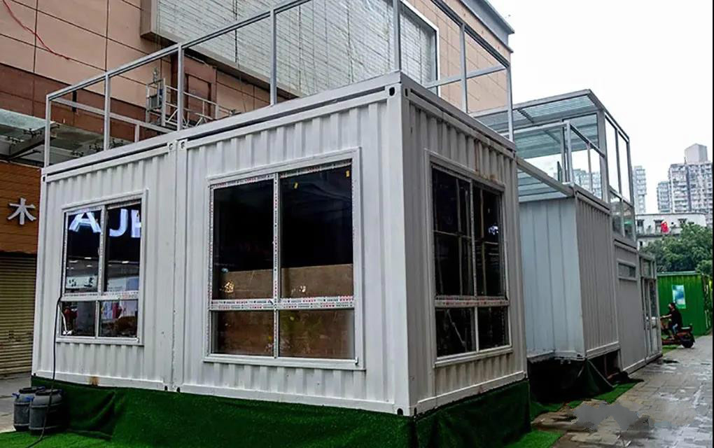 武汉集装箱网红商业街,武汉汉阳集装箱街区