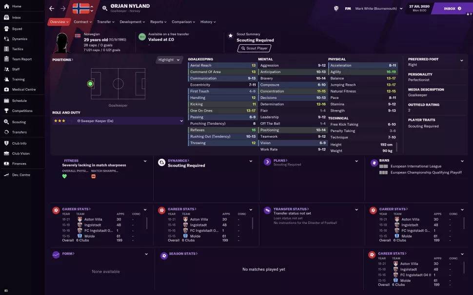 fm2021开档必签球员推荐,fm2021开档必签年轻妖人