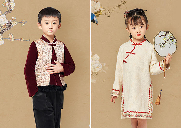 年味十足童装,童装春节创意