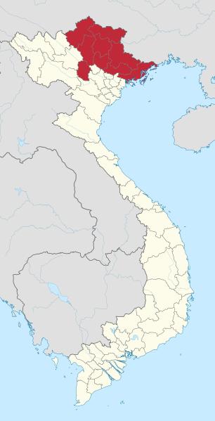 越南八大行政区划中文地图,越南八大区域面积