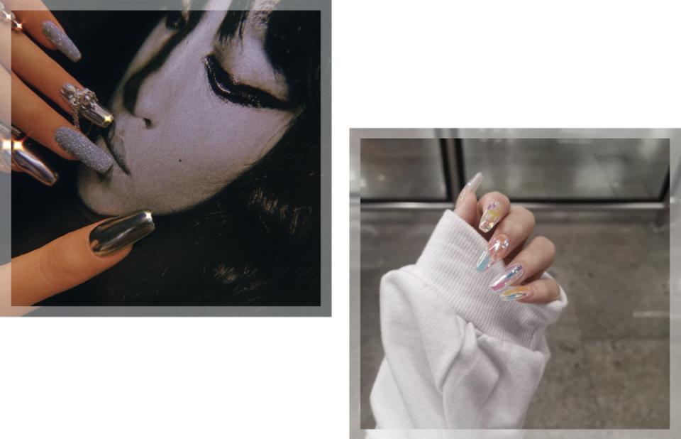 夏日显白美甲简单,美甲图片大全显白大气上档次