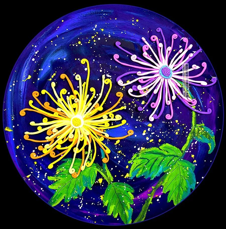 菊花写生儿童画好看又简单,秋菊怎么画漂亮又简单幼儿园