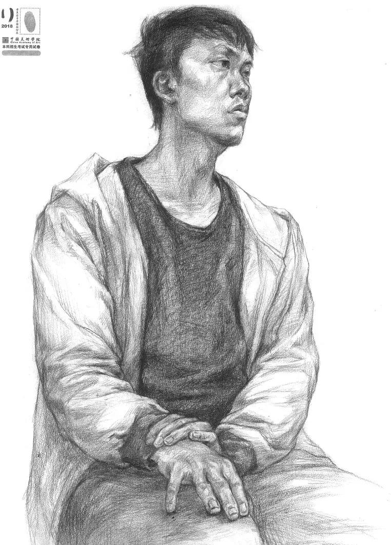 2018年国美色彩高分卷,国美素描高分