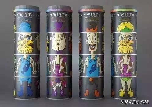 有创意的薯片包装,薯片包装风格