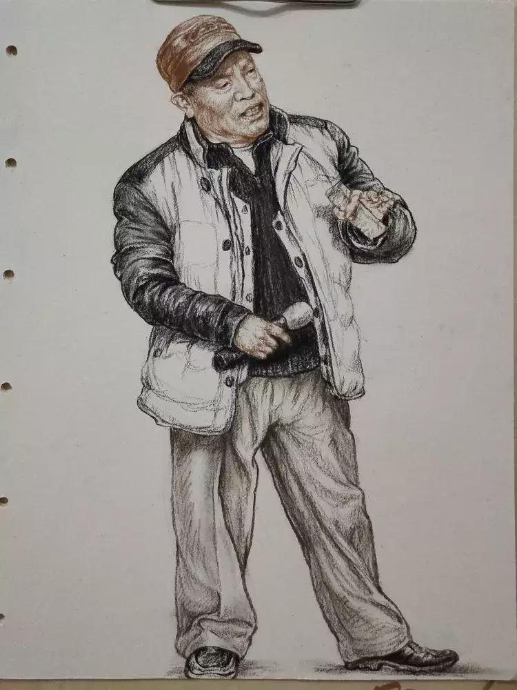 最好的素描速写作品,经典大师画素描速写人物