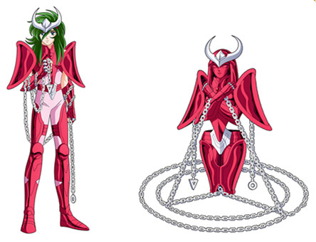 仙女座瞬的全部圣衣,圣斗士星矢仙女座圣衣来历