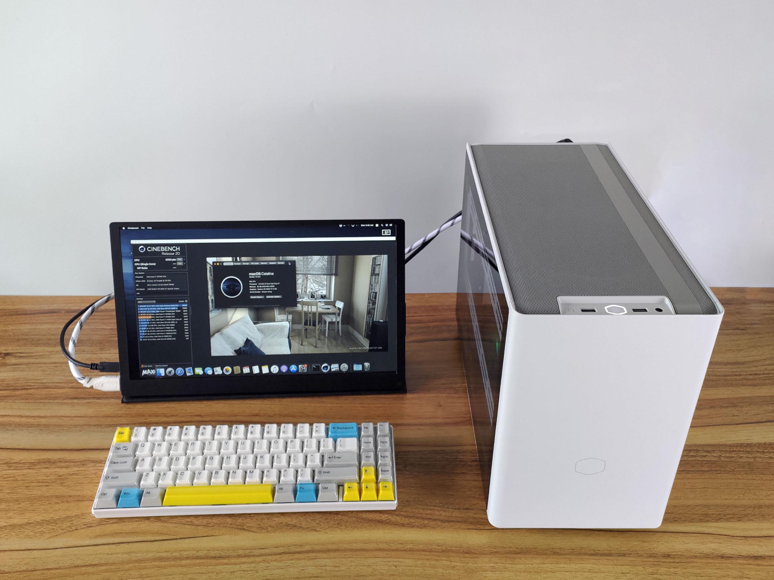 黑苹果r7200显卡,itx机箱酷冷至尊nr200